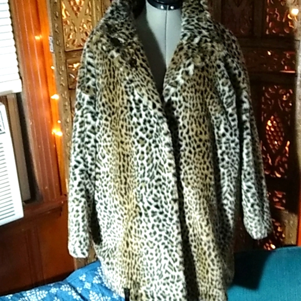 ZARA PLUSH COAT